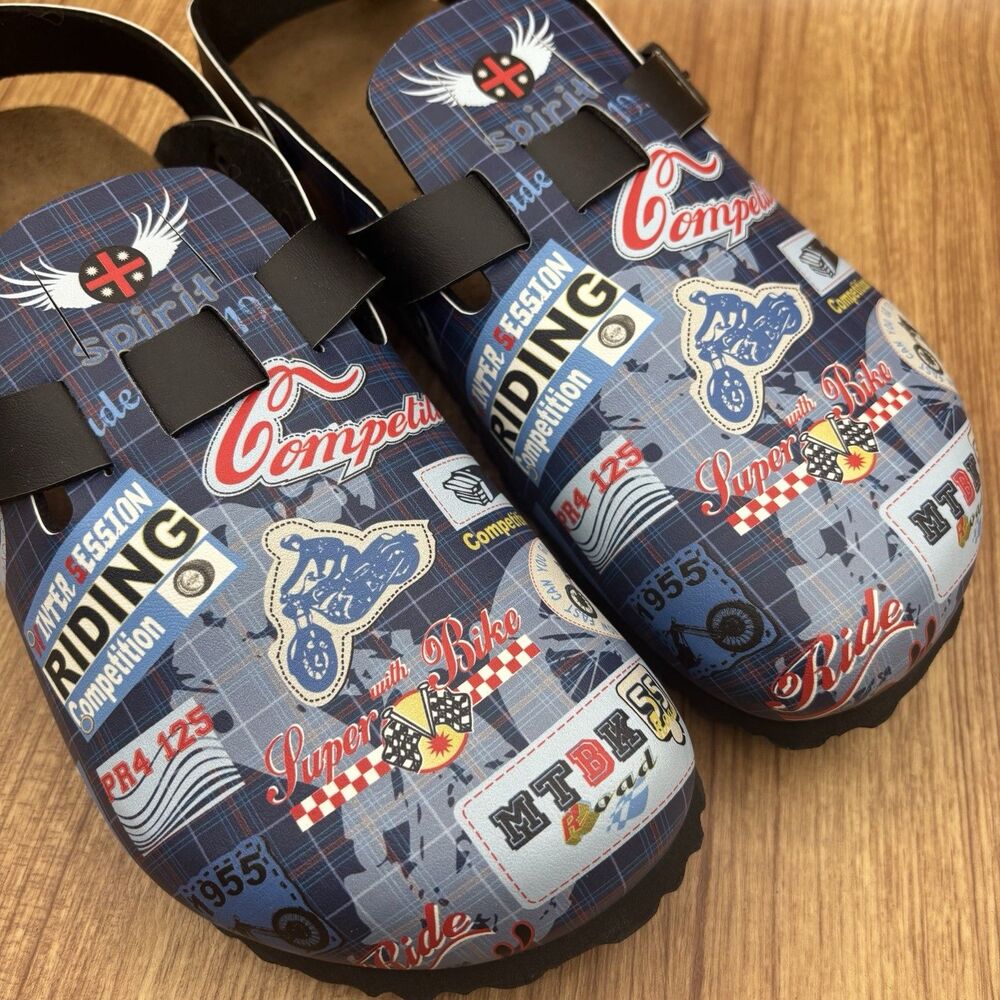 Birki's Original Kay RACING Motorbikes Ride Super-bike Men’s‎ Size 9 Regular Fit